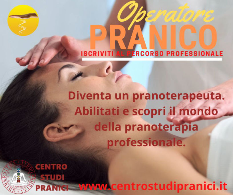 corso di pranoterapia operatore pranico